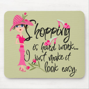 Tapis De Souris Mousepad de mode rose foncé