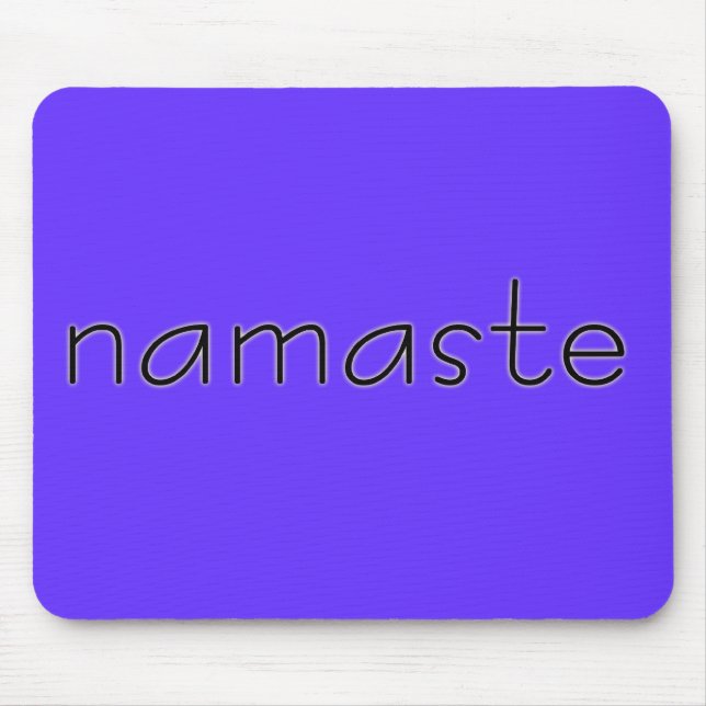 Tapis De Souris mousepad de namaste (Devant)