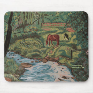 Tapis De Souris Mousepad de paysage de crique