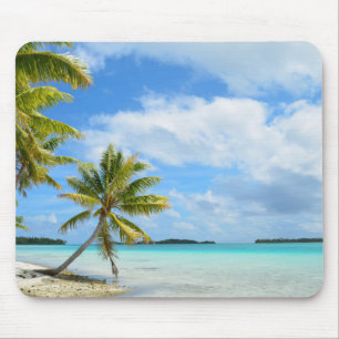 Tapis De Souris Mousepad de plage de palmier
