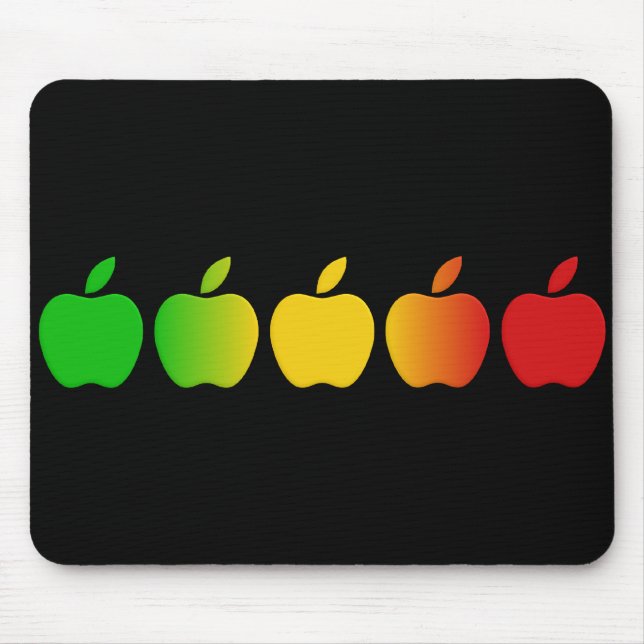 Tapis De Souris Mousepad de pommes (Devant)