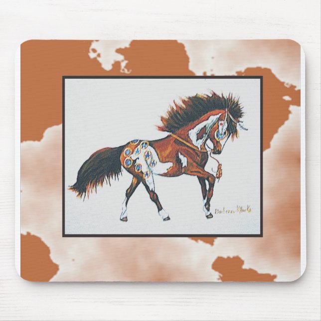 Tapis De Souris Mousepad de poney de Graphic1war (Devant)