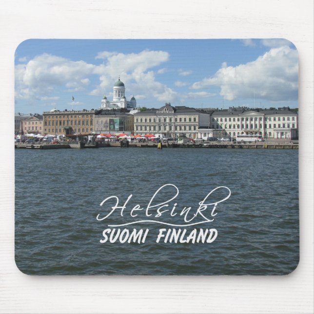 Tapis De Souris Mousepad de port de Helsinki (Devant)
