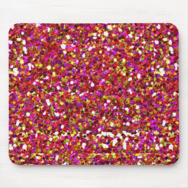 Tapis De Souris Mousepad de texture de parties scintillantes (Devant)