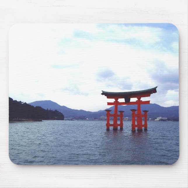 Tapis De Souris Mousepad de Tombeau d'Hiroshima (Devant)