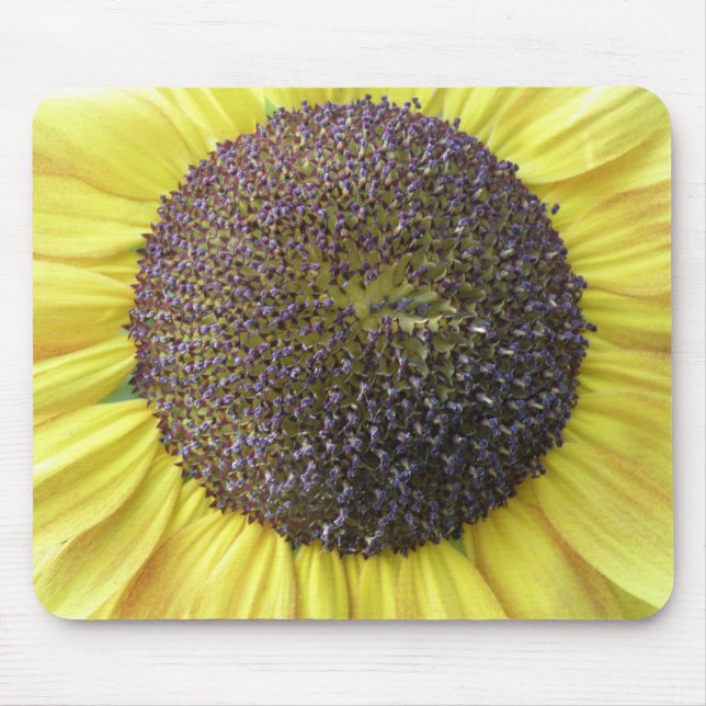 Tapis De Souris Mousepad de tournesol jaune (Devant)