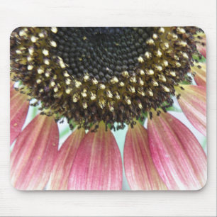 Tapis De Souris Mousepad de tournesol rose