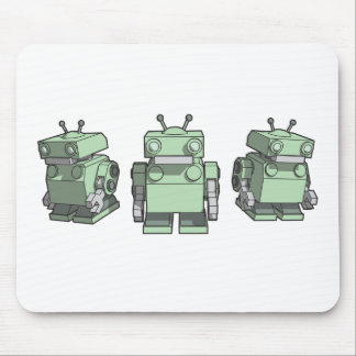 Tapis De Souris Mousepad de trio de robot