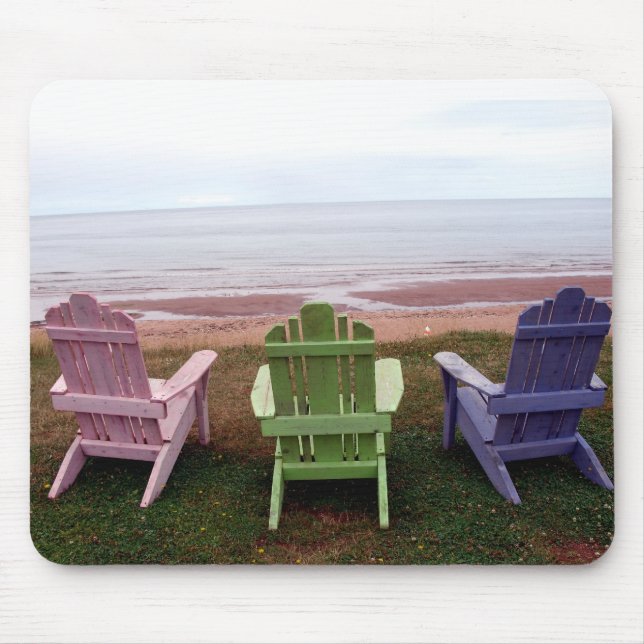 Tapis De Souris Mousepad de trois chaises (Devant)