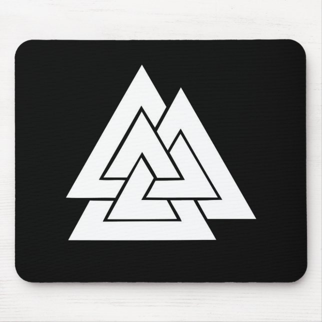 Tapis De Souris Mousepad de Valknut (Devant)