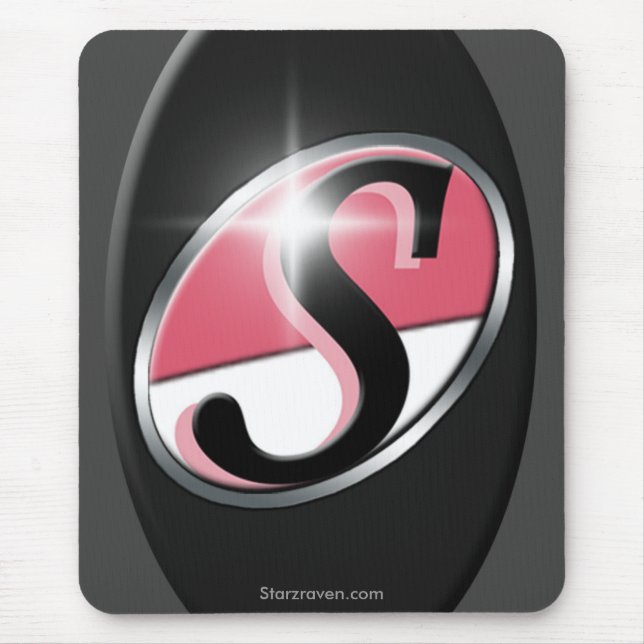 Tapis De Souris Mousepad de verticale de Starzraven de signature (Devant)