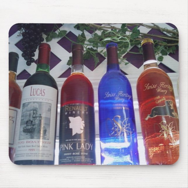 TAPIS DE SOURIS MOUSEPAD DE VIN (Devant)