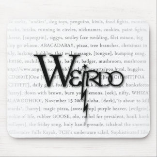 Tapis De Souris mousepad de weirdo