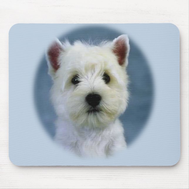 Tapis De Souris Mousepad de Westie (Devant)