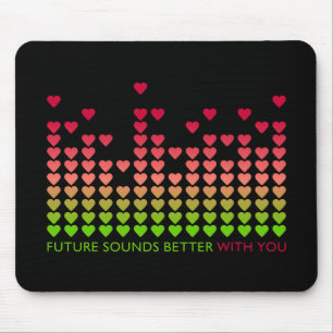 Tapis De Souris Mousepad d'égaliseur d'amour