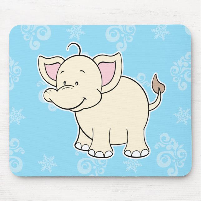 Tapis De Souris Mousepad d'éléphant (Devant)