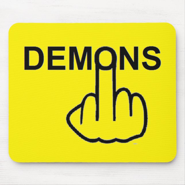 Tapis De Souris Mousepad Demons Flip (Devant)