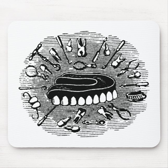 Tapis De Souris Mousepad dentaire (Devant)