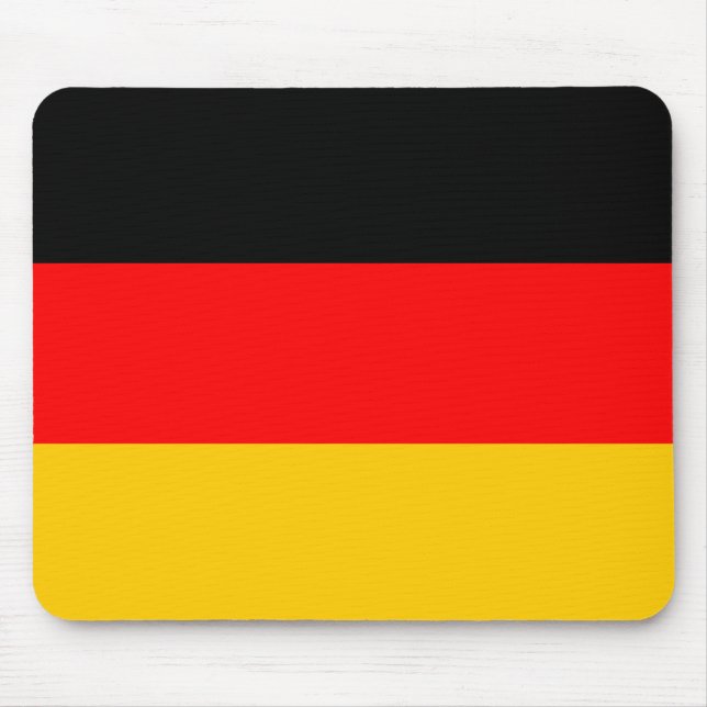 Tapis De Souris Mousepad Deutschland Fahne (Devant)