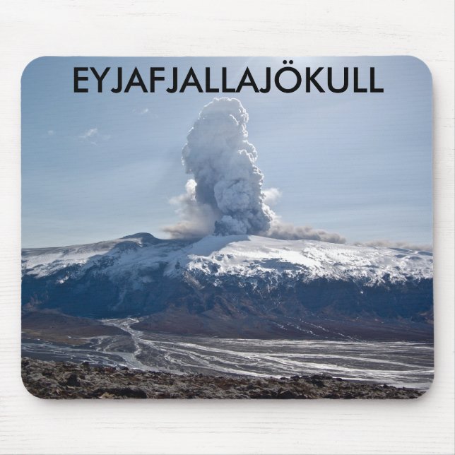 Tapis De Souris Mousepad d'Eyjafjallajokull (Devant)
