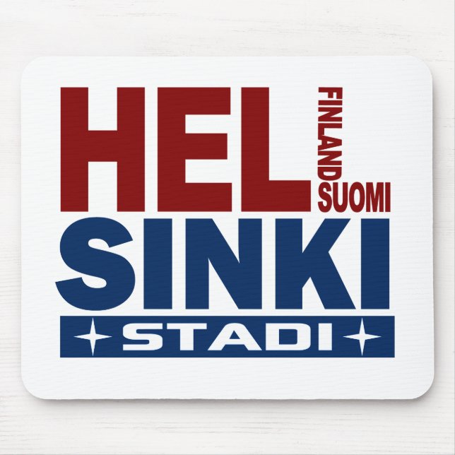 Tapis De Souris Mousepad d'Helsinki (Devant)