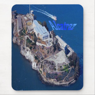 Tapis De Souris Mousepad d'île d'Alcatraz (prision)