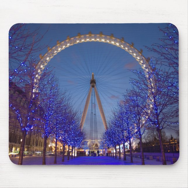 Tapis De Souris Mousepad d'oeil de Londres (Devant)