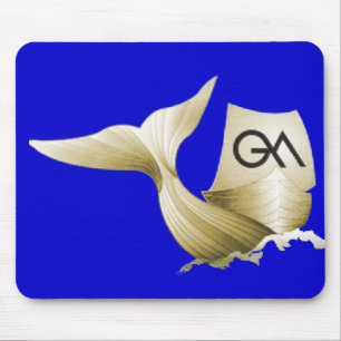 Tapis De Souris Mousepad d'or de GAM