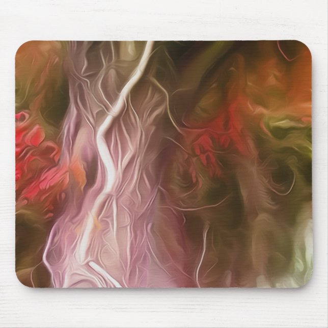 Tapis De Souris Mousepad Dream Arbre rouge clair (Devant)