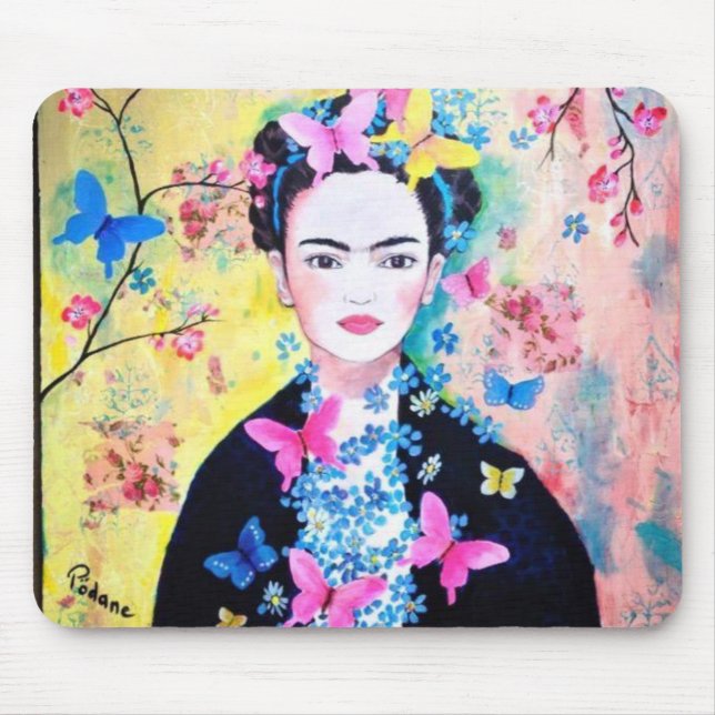Tapis De Souris Mousepad du Frida Khalo (Devant)