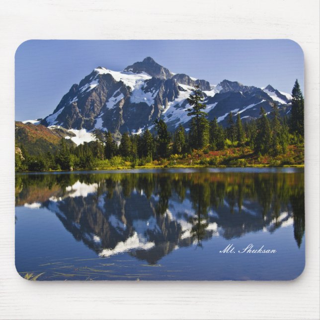Tapis De Souris Mousepad du mont Shuksan (Devant)