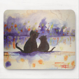 Tapis De Souris mousepad du ` s de chat