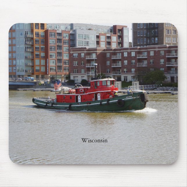 Tapis De Souris mousepad du Wisconsin (Devant)
