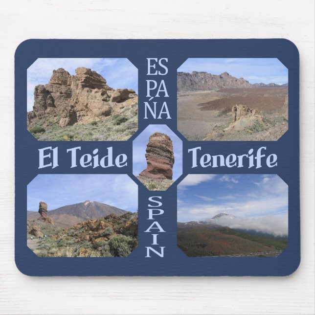 Tapis De Souris Mousepad El Teide (Devant)