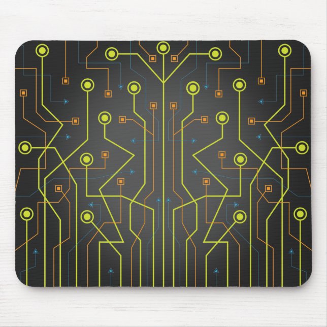 Tapis De Souris Mousepad électrique (Devant)
