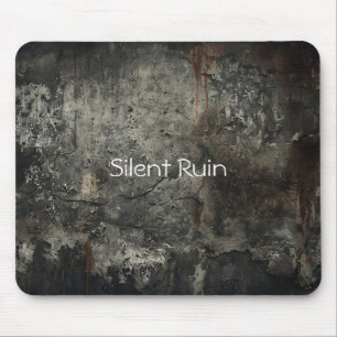 Tapis De Souris Mousepad en béton gris foncé