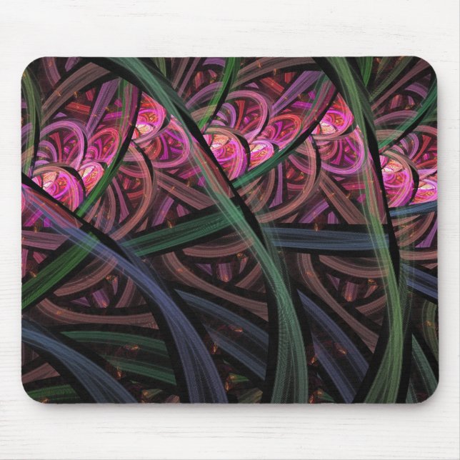 Tapis De Souris Mousepad en fleurs (Devant)