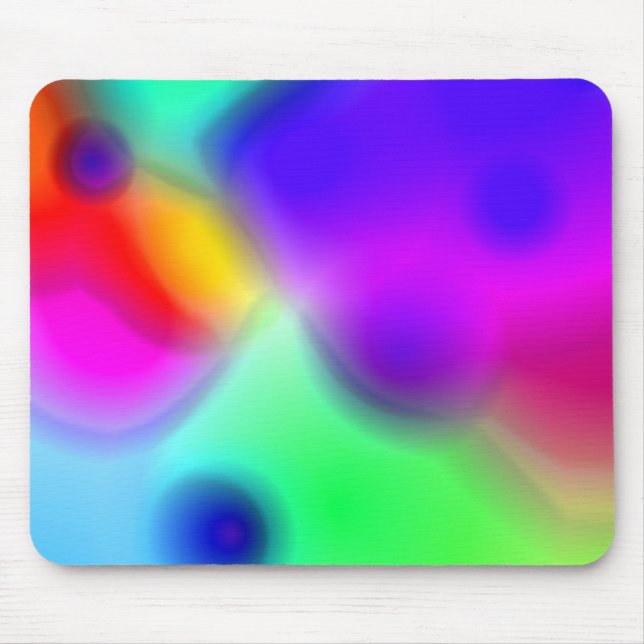 Tapis De Souris Mousepad en maille de couleur (Devant)