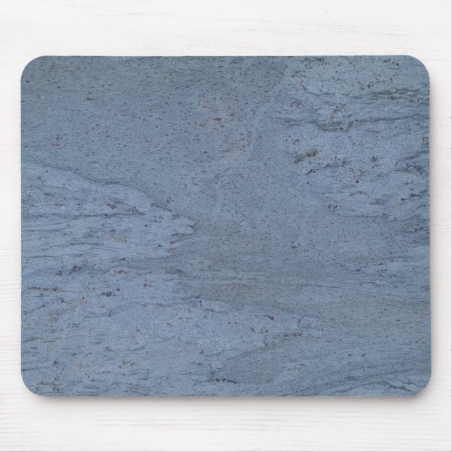Tapis De Souris Mousepad en marbre gris bleu (Devant)