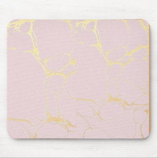 Tapis De Souris Mousepad en marbre rose
