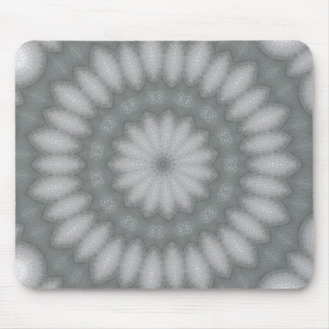 Tapis De Souris Mousepad en verre blanc (Devant)