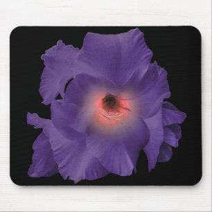 Tapis De Souris Mousepad épée Lily Indigo rose
