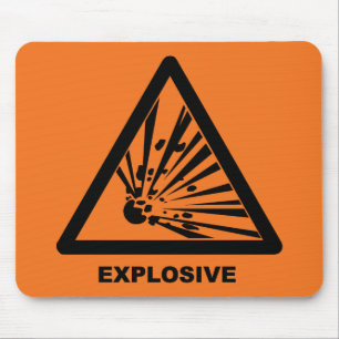 Tapis De Souris Mousepad explosif