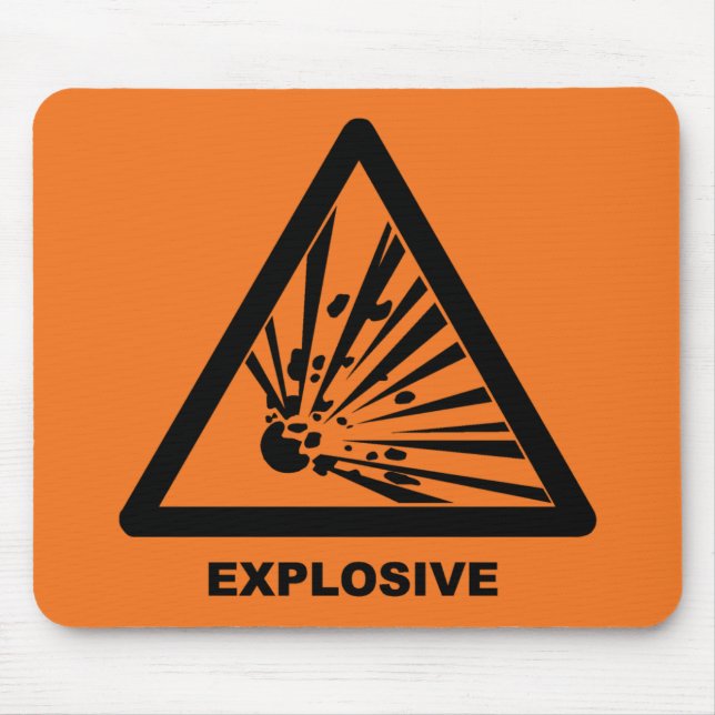 Tapis De Souris Mousepad explosif (Devant)