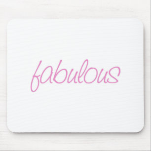 Tapis De Souris Mousepad fabuleux dans le rose