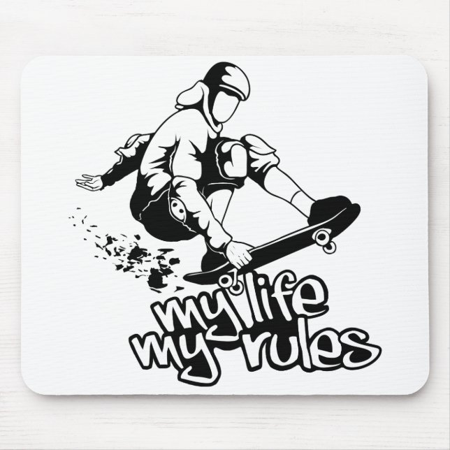 Tapis De Souris Mousepad fait sur commande faisant de la planche à (Devant)