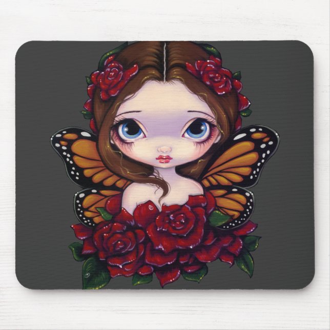 Tapis De Souris " Mousepad féerique "rose (Devant)