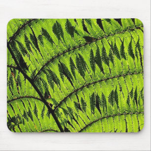 Tapis De Souris Mousepad Feuille verte