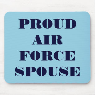 Tapis De Souris Mousepad fière épouse de la Force aérienne