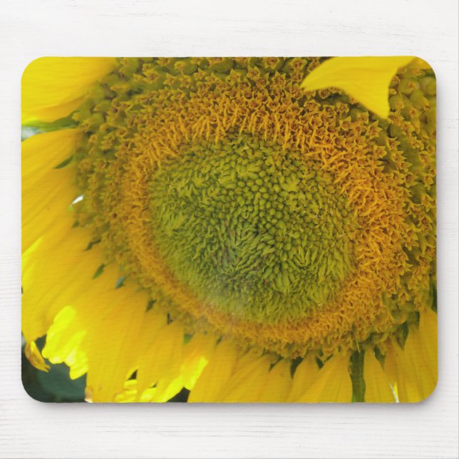 Tapis De Souris Mousepad : Fleur de tournesol (Devant)